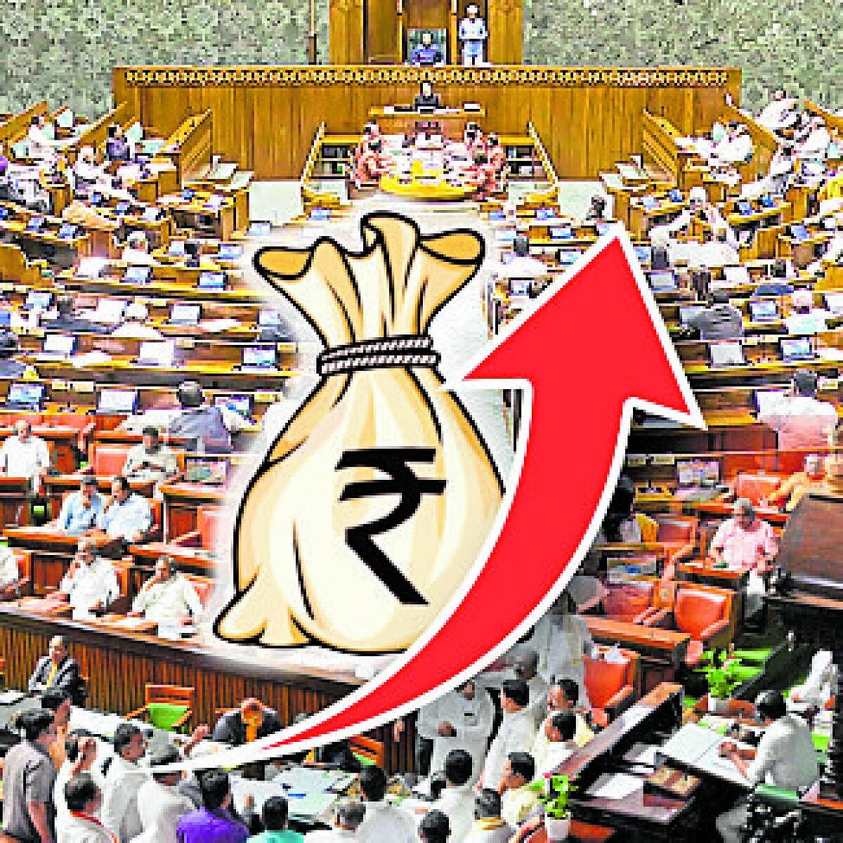 ಸಂಪಾದಕೀಯ | ಶಾಸಕರ ವೇತನ ಹೆಚ್ಚಳ; ತಕರಾರಿಲ್ಲದ ಒಪ್ಪಿಗೆಯ ಅಪ್ಪುಗೆ