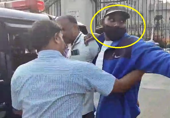 ವಿಧಾನಸೌಧದ ಎದುರು ವಿಷ ಕುಡಿಯಲು ಯುವಕ ಯತ್ನ