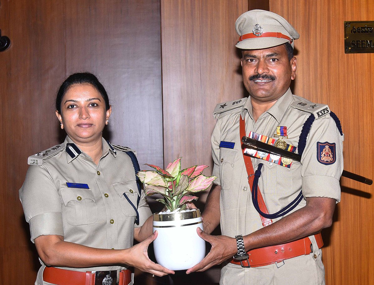 ಡಿಸಿಪಿಯಾಗಿ ಸುಂದರ್‌ ರಾಜ್‌ ಅಧಿಕಾರ ಸ್ವೀಕಾರ