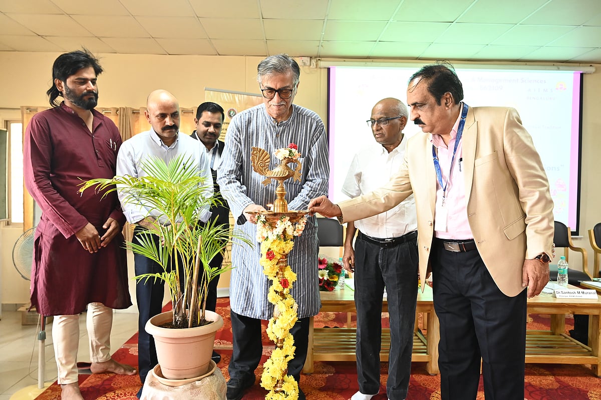 ವೇದಗಳಲ್ಲಿದೆ ವೈಜ್ಞಾನಿಕ ಚಿಂತನೆ: ಪ್ರೊ.ಸಿ.ಕೆ. ರಾಜು 