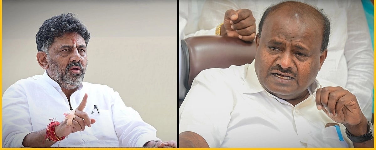 ಮಣ್ಣಿನ ಹೆಸರಿನಲ್ಲಿ ಕಬ್ಬಿಣದ ಅದಿರು ಸಾಗಿಸಿದ್ದ ಡಿಕೆಶಿ: ಎಚ್‌ಡಿಕೆ ಆರೋಪ