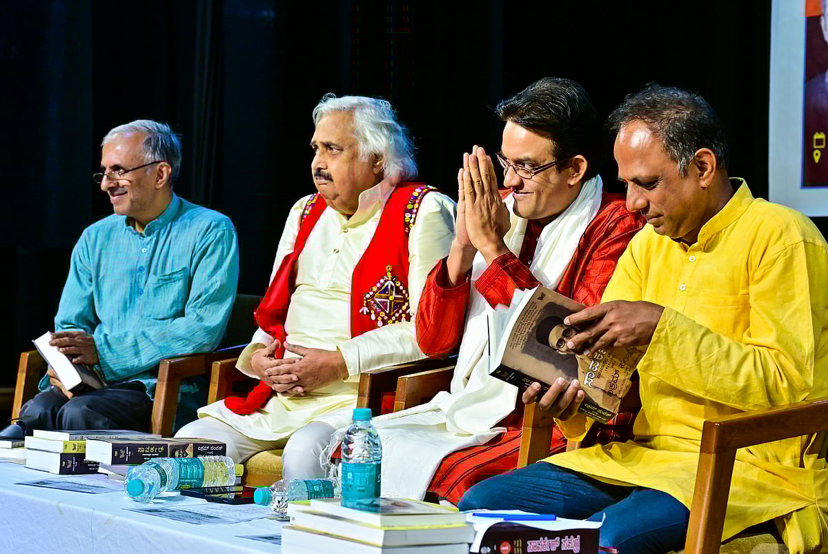 ಬ್ರಿಟಿಷರ ಜತೆ ಕೈಜೋಡಿಸದ ಸಾವರ್ಕರ್: ಲೇಖಕ ವಿಕ್ರಮ್ ಸಂಪತ್
