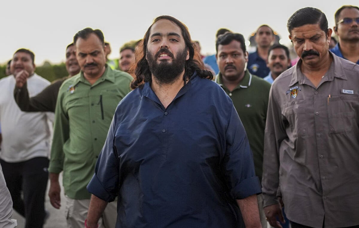 ಜಾಮ್‌ನಗರದಿಂದ ದ್ವಾರಕಾ: 170 ಕಿ.ಮೀ ಪಾದಯಾತ್ರೆ ಪೂರ್ಣಗೊಳಿಸಿದ ಅನಂತ್ ಅಂಬಾನಿ