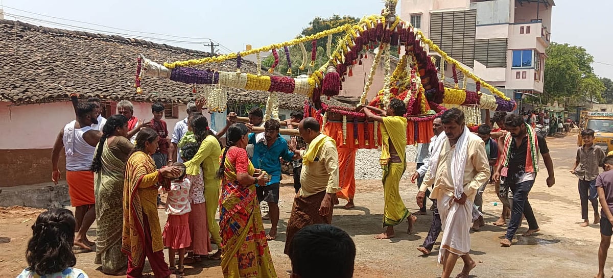 ಚಿಕ್ಕಜಾಜೂರು: ರಾಮ ನವಮಿ ಸಡಗರ