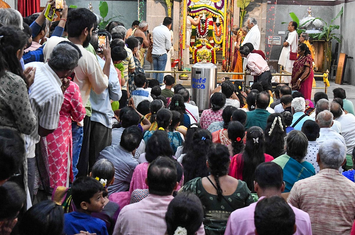 ಬೆಂಗಳೂರು: ನಗರದಾದ್ಯಂತ ರಾಮನವಮಿ ಸಡಗರ, ಉತ್ಸವದ ಸಂಭ್ರಮ