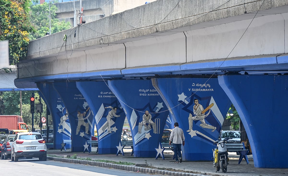 ಬೆಂಗಳೂರು | ಕಂಬಗಳ ಮೇಲೆ ಅರಳಿದ ಕೀರ್ತಿ–ಸ್ಫೂರ್ತಿ