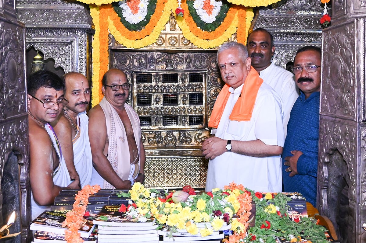 ಉಡುಪಿ: ಶ್ರೀಕೃಷ್ಣ ಮಠಕ್ಕೆ ಬಿ.ಎಲ್.ಸಂತೋಷ್ ಭೇಟಿ