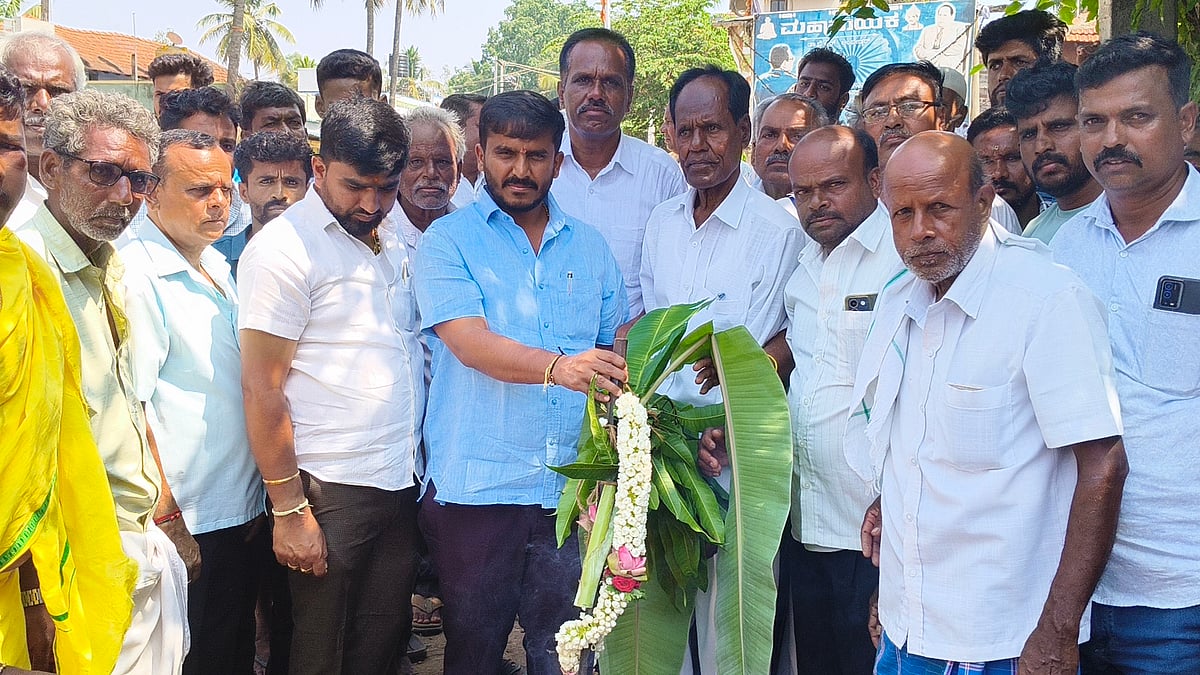 ಹುಣಸೂರು: ಮರೂರು ರಸ್ತೆ ದುರಸ್ತಿಗೆ ಚಾಲನೆ