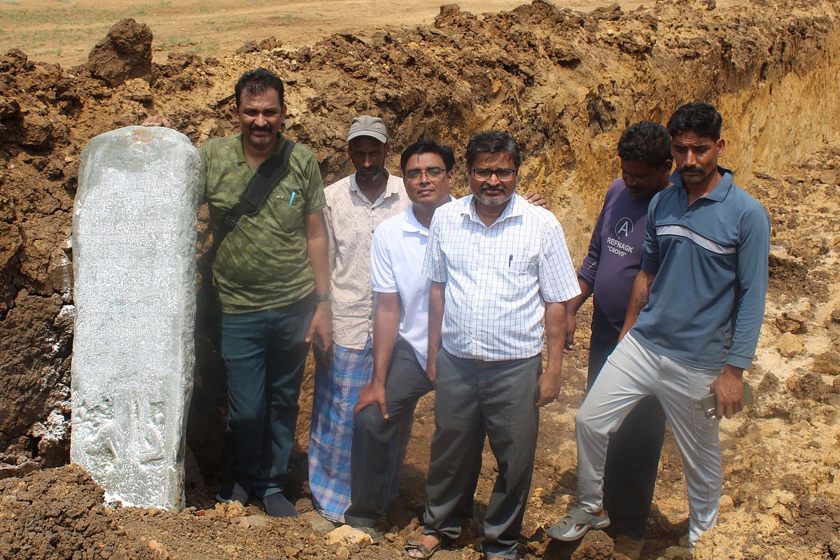 ಬಾದಾಮಿ ಚಾಲುಕ್ಯರ ಕಾಲದ ಶಾಸನ ಪತ್ತೆ