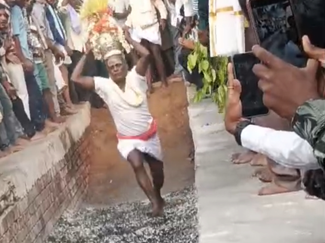 ಯಶಸ್ವಿಯಾಗಿ ಕೊಂಡ ಆಯ್ದ ಅರ್ಚಕರ ಕುಟುಂಬದ ಶಿವಣ್ಣ