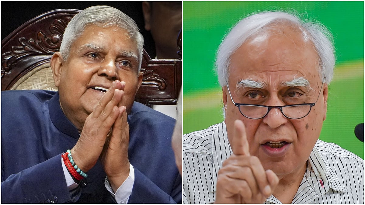 ಧನಕರ್‌ ರಾಜ್ಯಸಭೆಯ ಸ್ಪೀಕರ್‌ ಹೊರತು, ಪಕ್ಷದ ವಕ್ತಾರರಾಗಬಾರದು: ಕಪಿಲ್ ಸಿಬಲ್