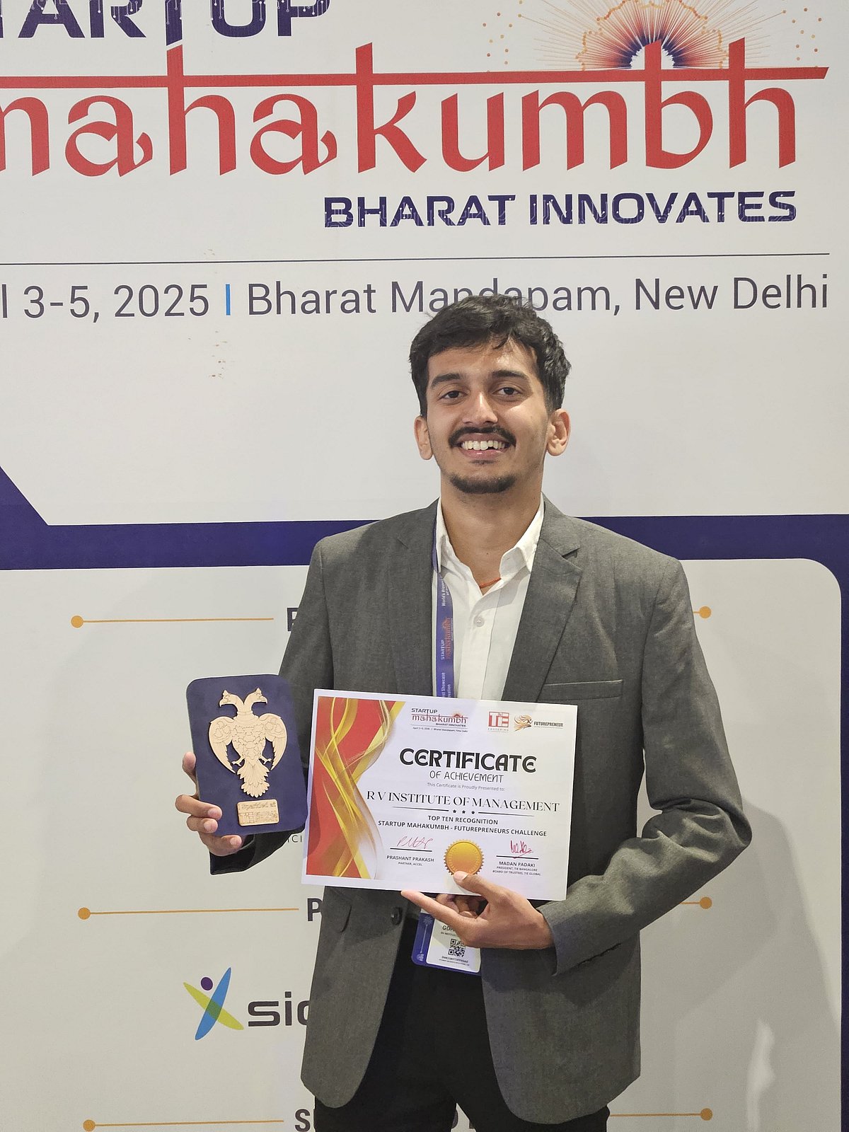 ಶಿರಸಿ | ಮಹಾಕುಂಭ್ ಸ್ಟಾರ್ಟ್ಅಪ್ ಸಮಾವೇಶದಲ್ಲಿ ಓಜಿಗೆ ಸ್ಥಾನ