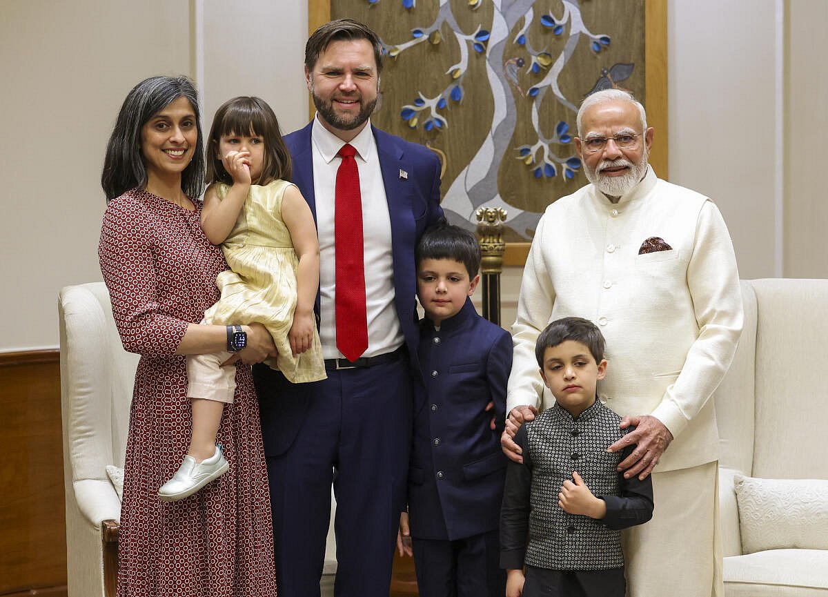 ದ್ವಿಪಕ್ಷೀಯ ವ್ಯಾಪಾರ ಒಪ್ಪಂದ: ಮೋದಿ, ವ್ಯಾನ್ಸ್ ಮಾತುಕತೆ