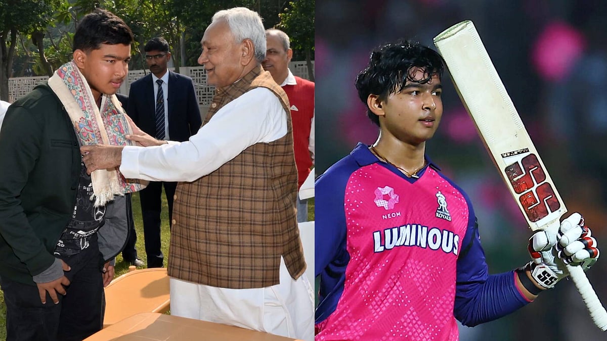 IPL: ಶತಕ ಸಿಡಿಸಿದ ವೈಭವ್‌ ಸೂರ್ಯವಂಶಿಗೆ ಬಿಹಾರ ಸರ್ಕಾರದಿಂದ ₹10 ಲಕ್ಷ ಬಹುಮಾನ