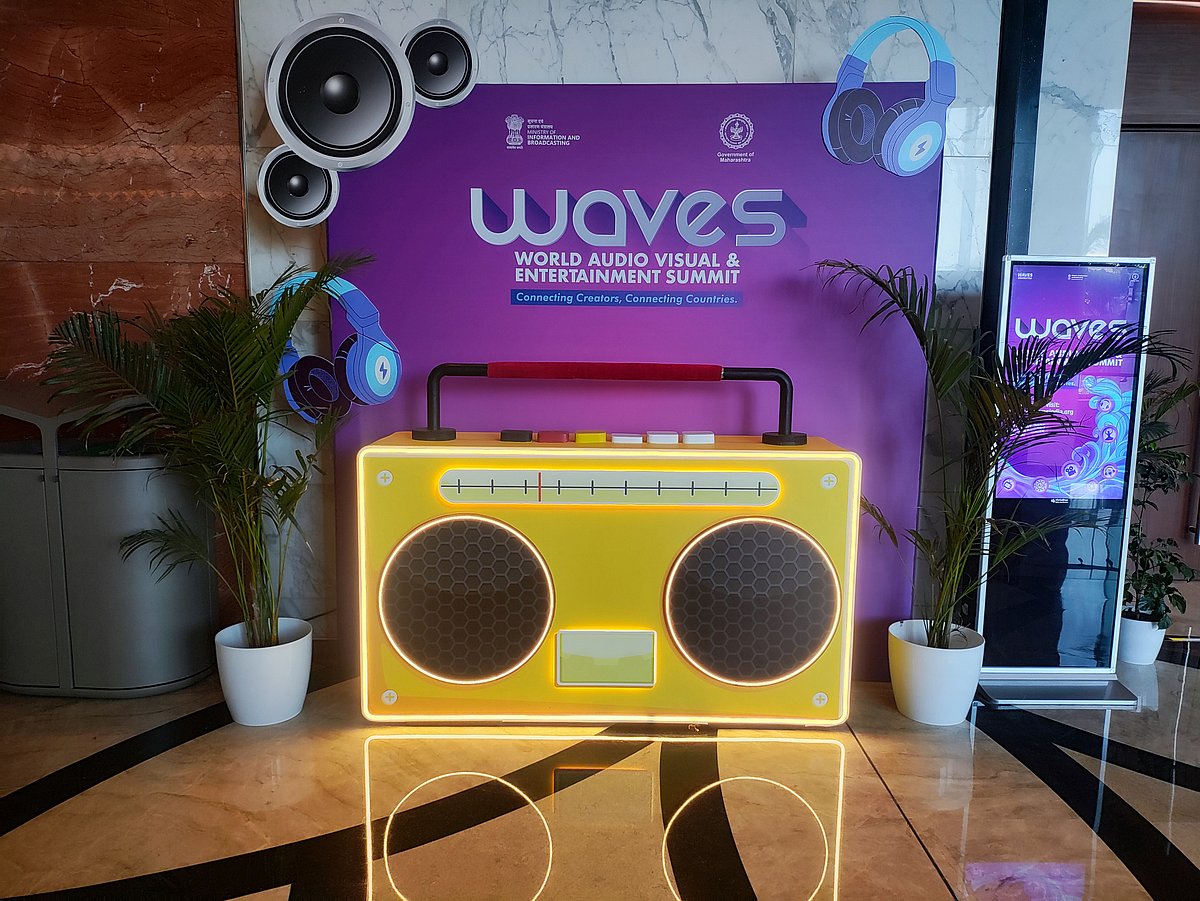 WAVES: ಇಂದಿನಿಂದ ಶ್ರವಣ–ದೃಶ್ಯ ಮನರಂಜನೆ ಶೃಂಗ