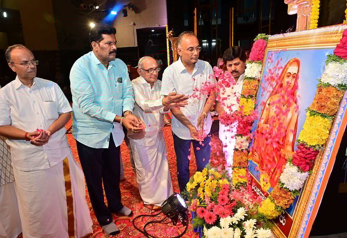 ಶಂಕರಾಚಾರ್ಯರರ ಹೆಸರಲ್ಲಿ ಮುಂದಿನ ವರ್ಷದಿಂದ ಪ್ರಶಸ್ತಿ: ಸಚಿವ ತಂಗಡಗಿ