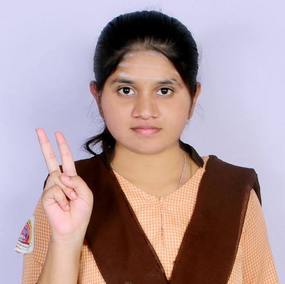 ನಿವೇದಿತಾ ಸಂತೋಷ ಶೇ 98.72