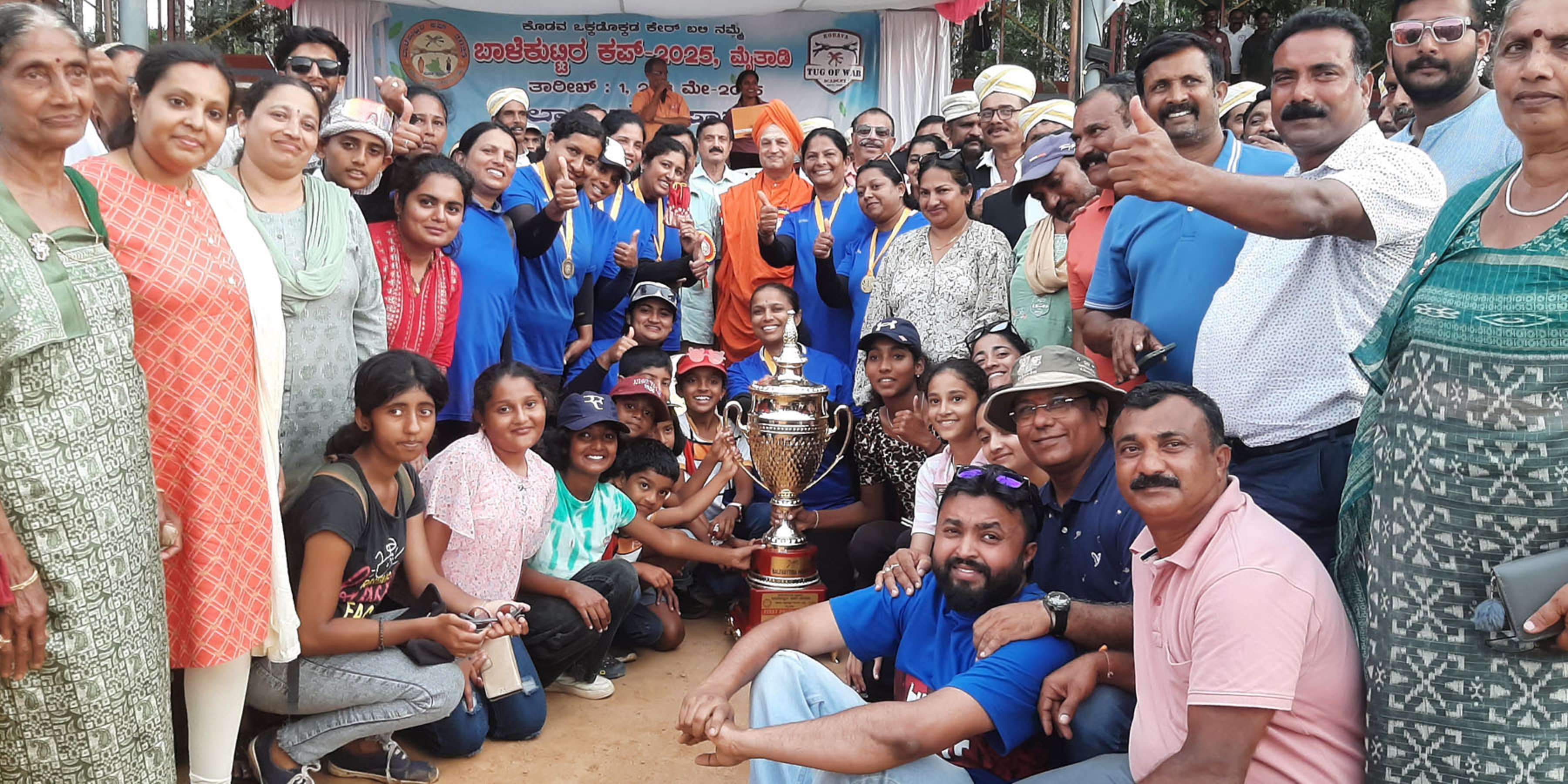 ಮಹಿಳೆಯರ ವಿಭಾಗದಲ್ಲಿ ಮೊದಲ ಸ್ಥಾನ ಪಡೆದ