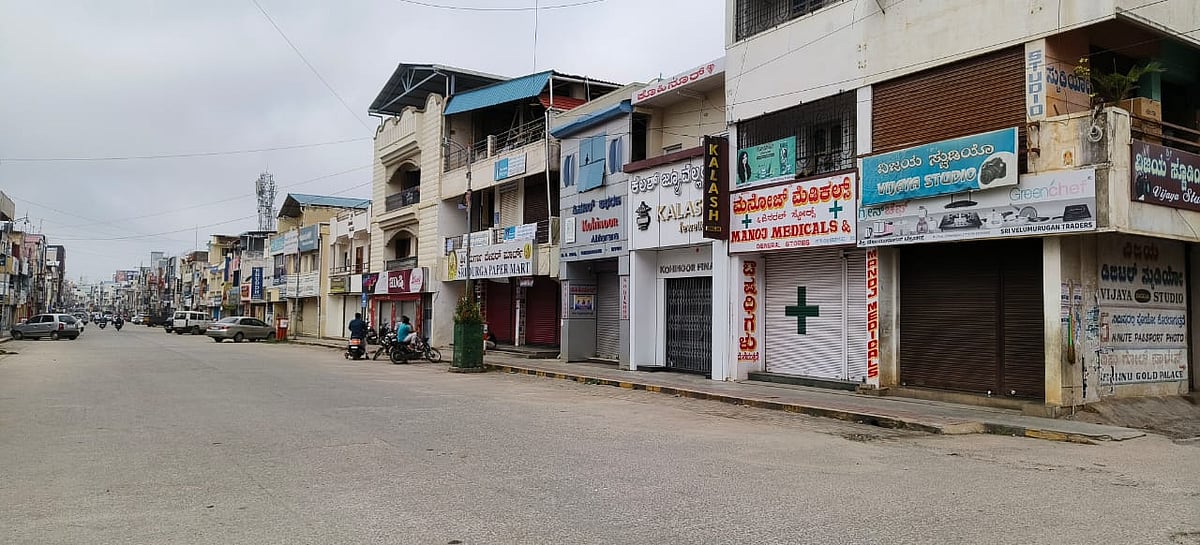 ಚಿಕ್ಕಮಗಳೂರು ಬಂದ್: ತೆರೆಯದ ಅಂಗಡಿ-ಮುಂಗಟ್ಟು