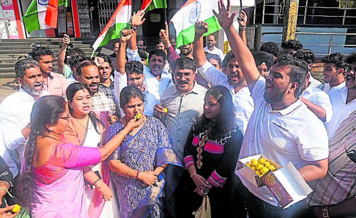 ಮಂಗಳೂರು | ಆಪರೇಷನ್ ಸಿಂಧೂರ: ಸೈನಿಕರಿಗೆ ಅಭಿನಂದನೆ