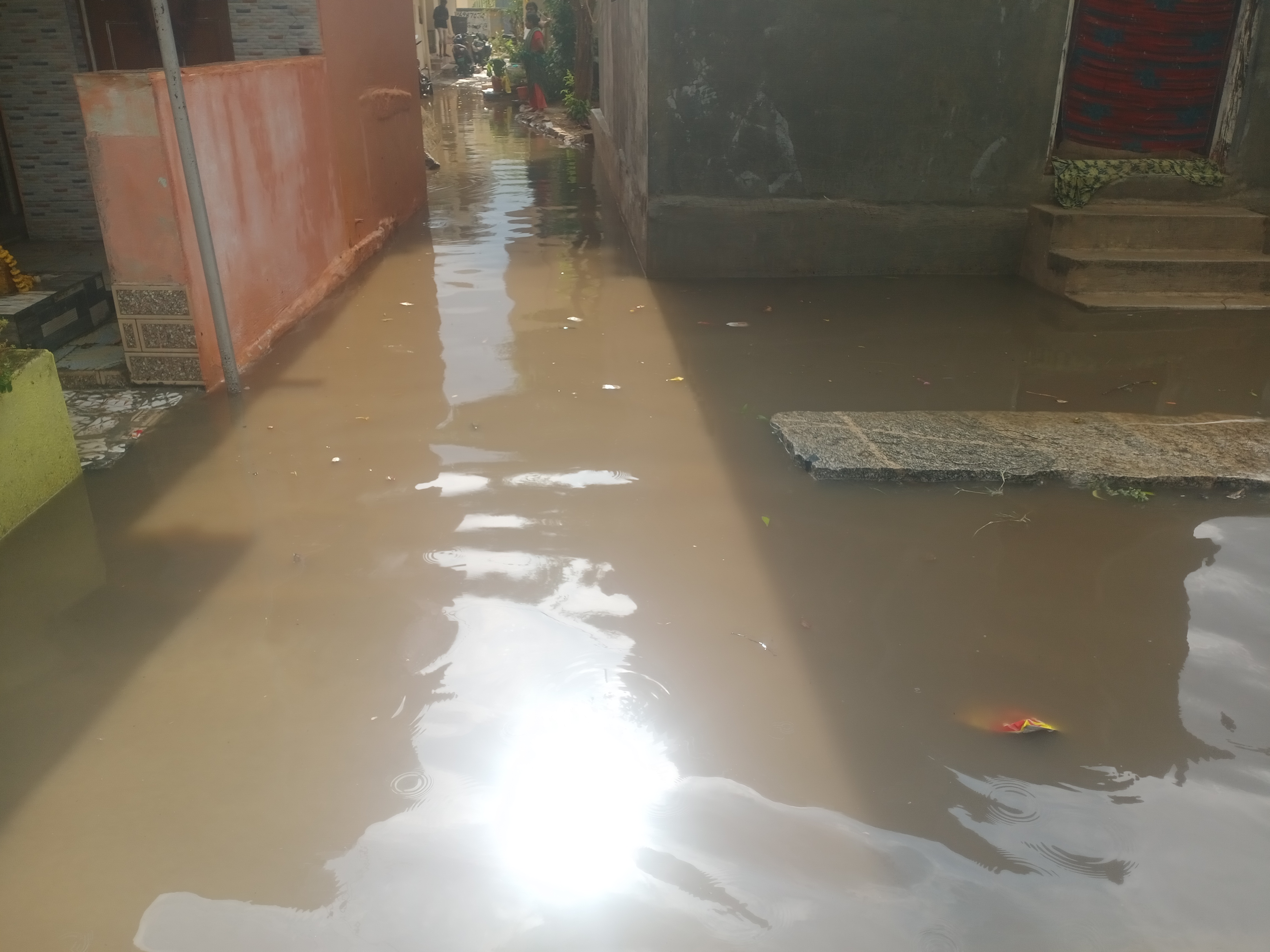 ಚೇಳೂರಿನಲ್ಲಿ ಮಳೆ ನೀರು