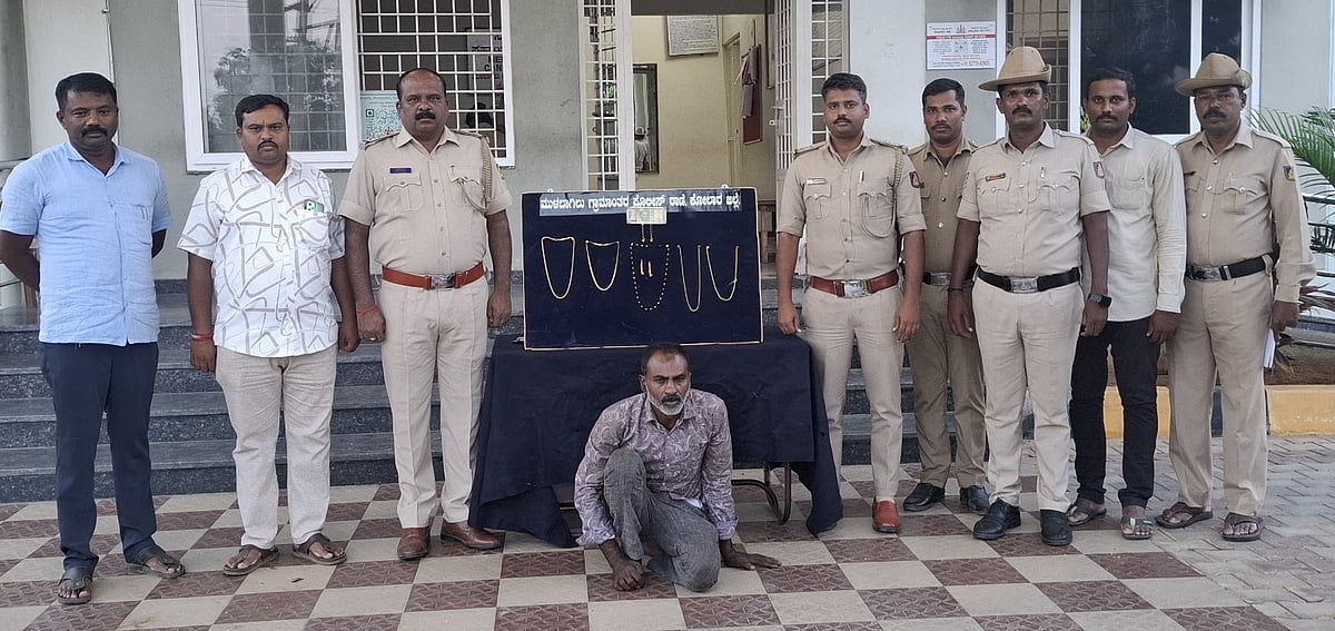 ಮುಳಬಾಗಿಲು: ಕಳ್ಳನ ಬಂಧನ