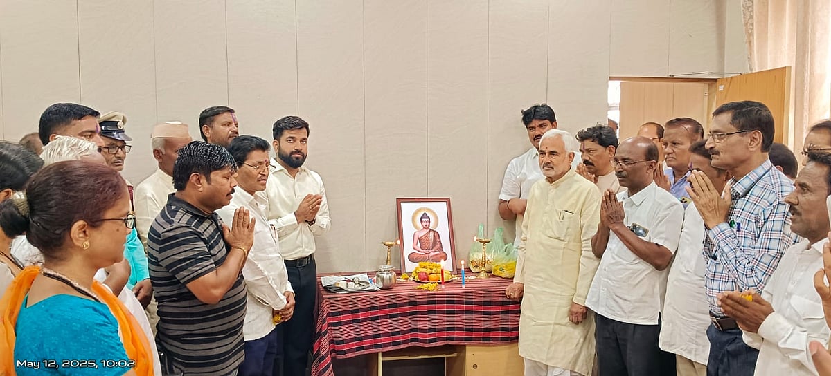 ‘ಸಮಸಮಾಜ ನಿರ್ಮಾಣದ ಬೀಜ ಬಿತ್ತಿದ ಗೌತಮ ಬುದ್ಧ’: ಶಾಸಕ ಜೆ.ಟಿ.ಪಾಟೀಲ