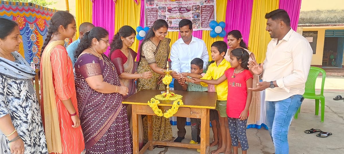 ಇಂಡುವಾಳು: ಬೇಸಿಗೆ ಶಿಬಿರಕ್ಕೆ ಚಾಲನೆ 