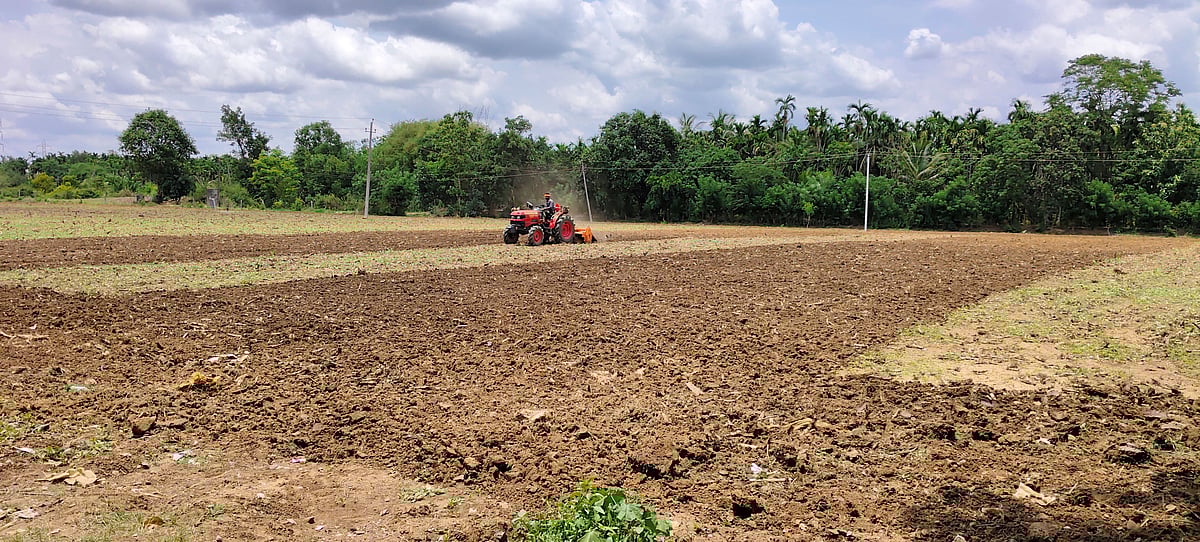 ತಂಪೆರೆದ ಮಳೆ: ಹೊಲ ಹಸನುಗೊಳಿಸುವ ಕಾಯಕ ಚುರುಕು