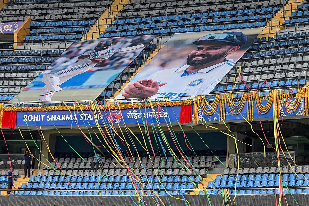 ವಾಂಖೆಡೆ ಕ್ರೀಡಾಂಗಣದ ಸ್ಟ್ಯಾಂಡ್‌ಗೆ ರೋಹಿತ್ ಹೆಸರು