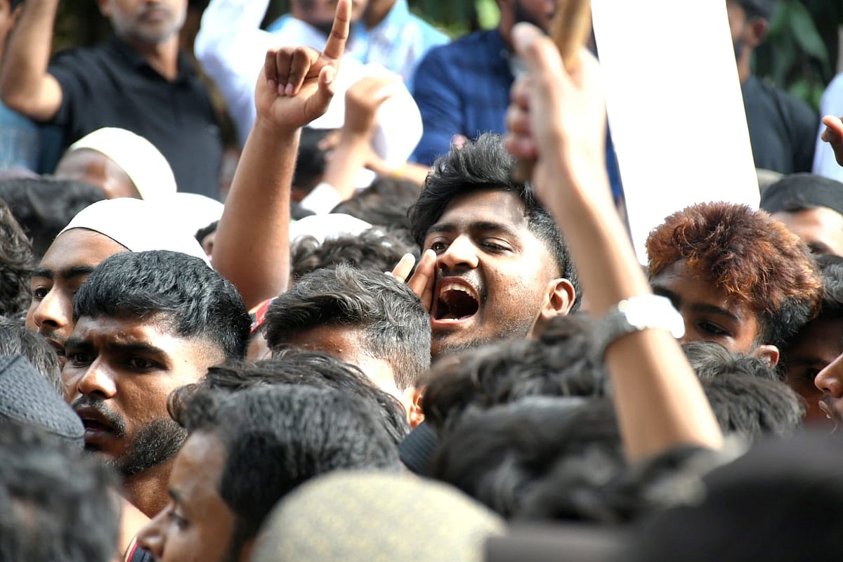 PHOTOS: ಬೆಳಗಾವಿ: ಕುರಾನ್‌ ದಹನ ಖಂಡಿಸಿ ಮುಸ್ಲಿಮರ ಬೃಹತ್‌ ಪ್ರತಿಭಟನೆ