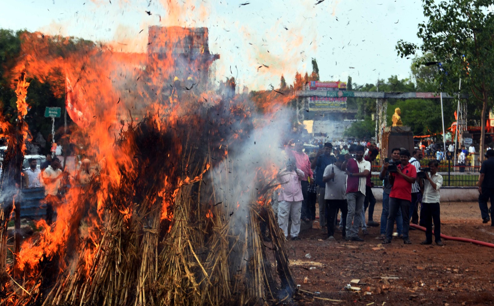 ಅಗ್ನಿ ಅನಾಹುತದ ಸಂದರ್ಭ