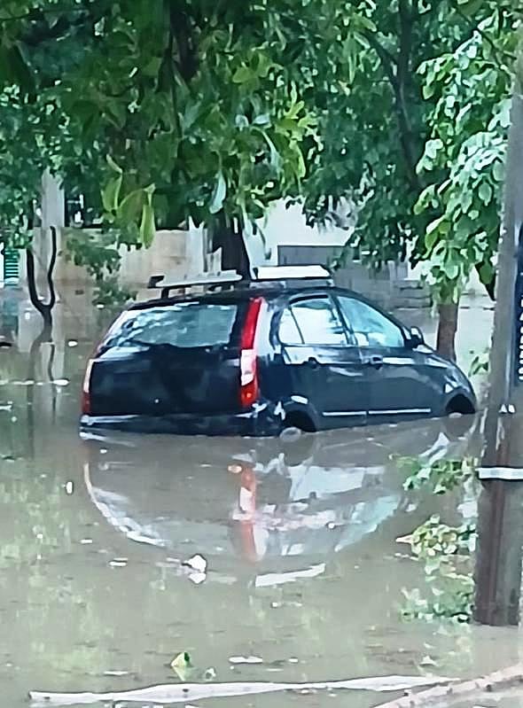 ಕೆಂಗೇರಿ | ಭಾರಿ ಮಳೆ: 50ಕ್ಕೂ ಹೆಚ್ಚು ಮನೆಗಳಿಗೆ ನುಗ್ಗಿದ ಮಳೆ ನೀರು