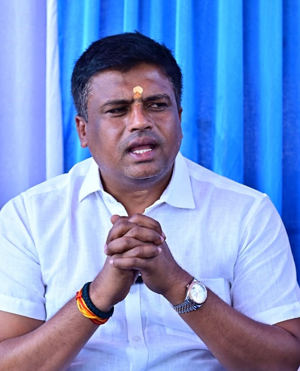 ಯಾರೇ ಅಡ್ಡಿಪಡಿಸಿದರೂ ‘ಕಾವೇರಿ ಆರತಿ’ ನಿಲ್ಲುವುದಿಲ್ಲ: ಶಾಸಕ ರವಿಕುಮಾರ್‌ ಗಣಿಗ  