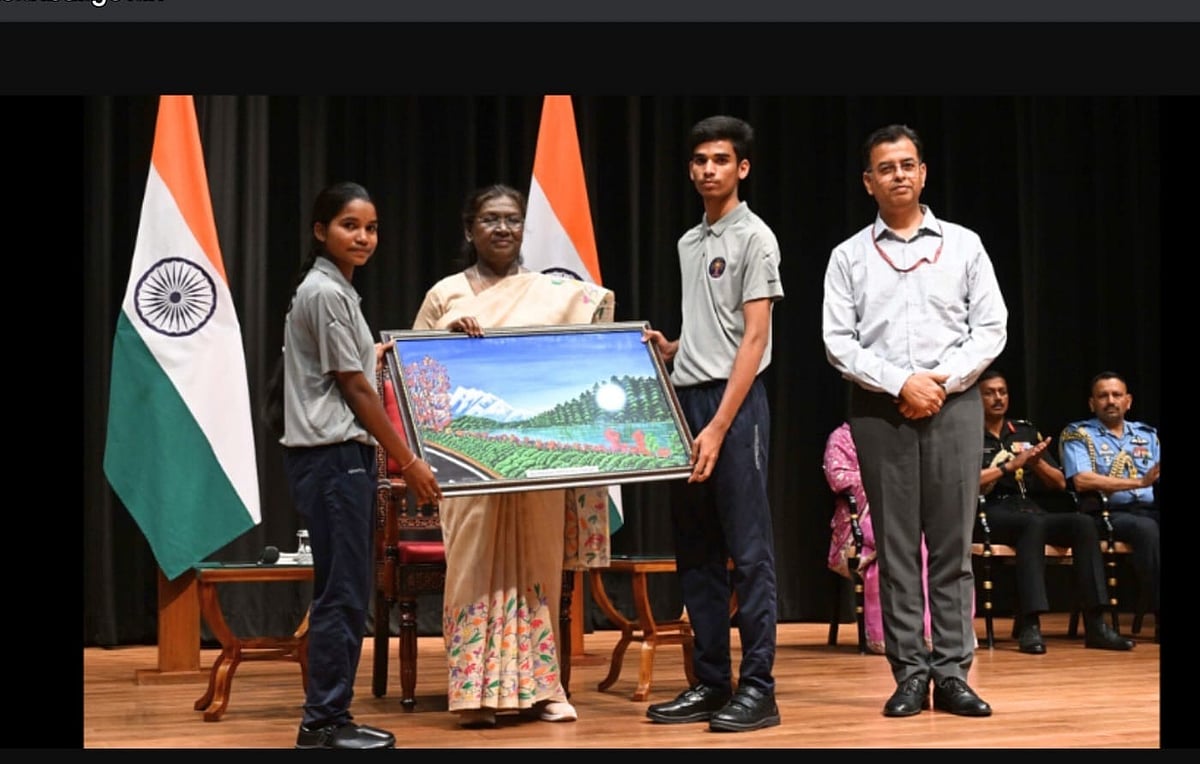 ಐಐಟಿ, ಜೆಇಇ ತರಬೇತಿಗೆ ಆಯ್ಕೆ: ರಾಷ್ಟ್ರಪತಿಯಿಂದ ಗೌರವ