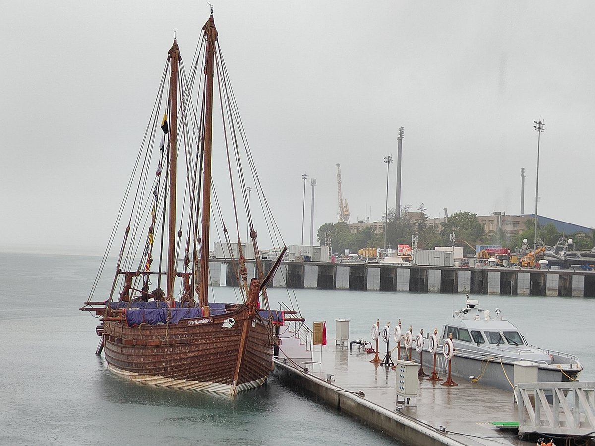 ಕಾರವಾರ: ‘ಐಎನ್ಎಸ್‌ವಿ ಕೌಂಡಿನ್ಯ’ ಲೋಕಾರ್ಪಣೆ