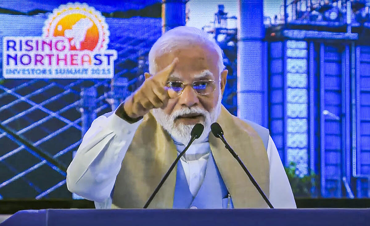 ಈಶಾನ್ಯ ರಾಜ್ಯಗಳು ಅಭೂತಪೂರ್ವ ಬೆಳವಣಿಗೆಗೆ ಸಾಕ್ಷಿಯಾಗಿವೆ: ಪ್ರಧಾನಿ ಮೋದಿ