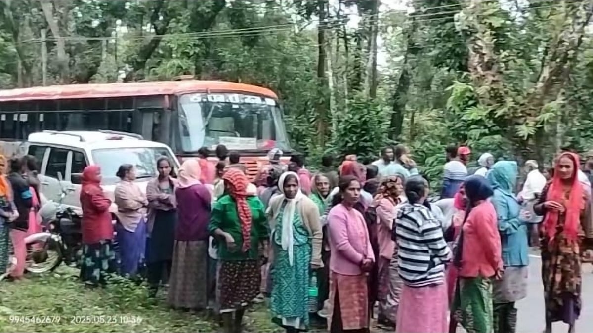 ಬೇಲೂರು: ಕಾಡಾನೆ ದಾಳಿ, ಕೆಲಸಕ್ಕೆ ತೆರಳುತ್ತಿದ್ದ ಮಹಿಳೆ ಸಾವು