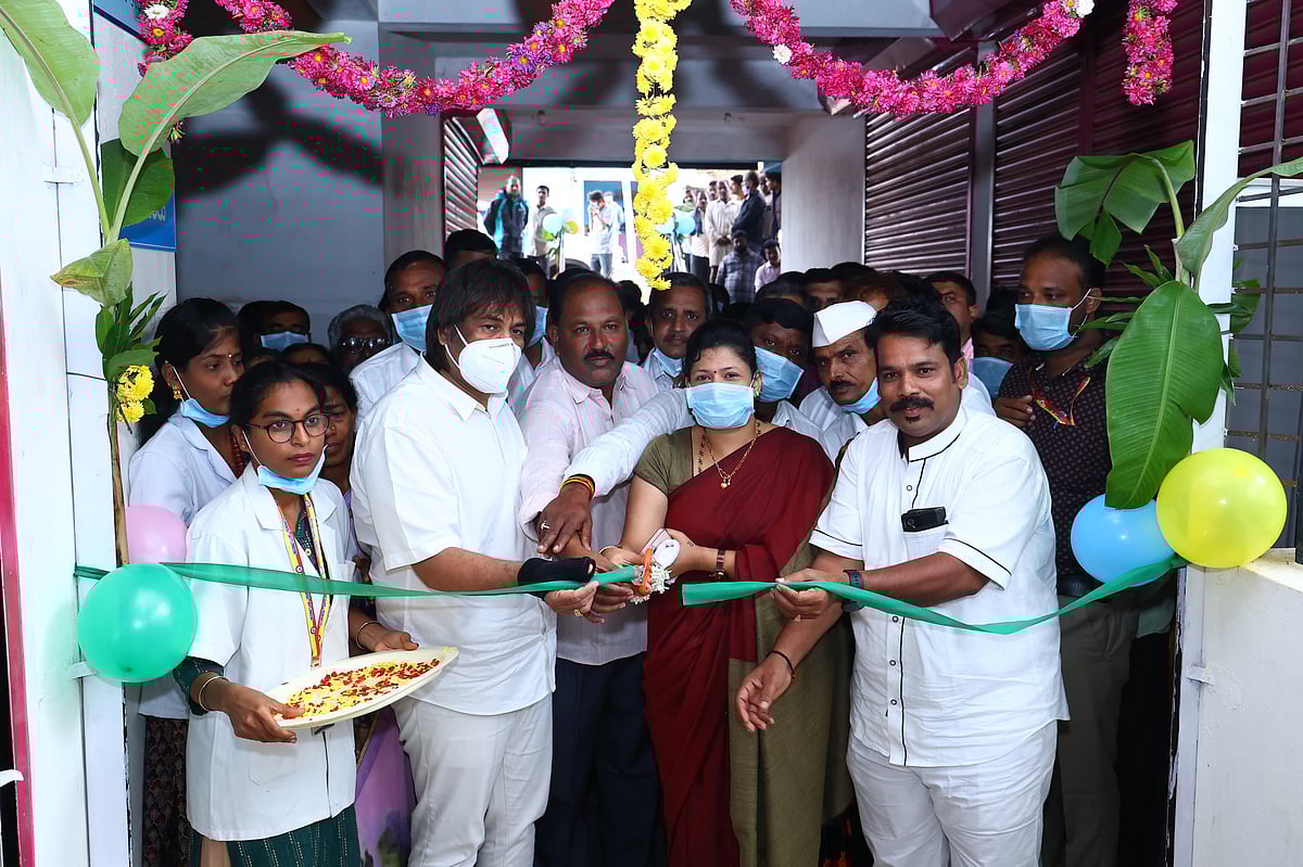 ಸೊರಬ: ನಮ್ಮ ಕ್ಲಿನಿಕ್ ಲೋಕಾರ್ಪಣೆ