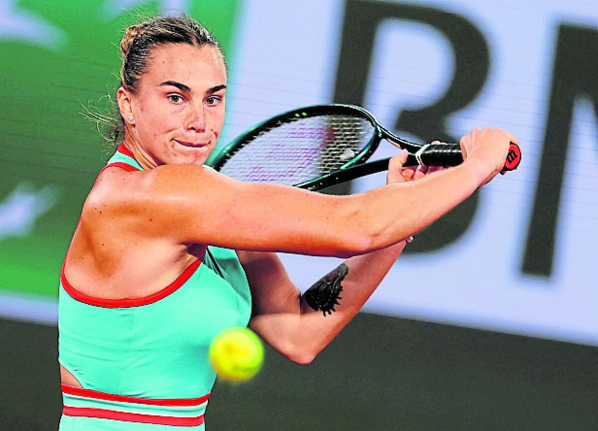 ಫ್ರೆಂಚ್‌ ಓಪನ್‌ ಟೆನಿಸ್‌: ಸಬಲೆಂಕಾ, ಝೆಂಗ್‌ ಶುಭಾರಂಭ
