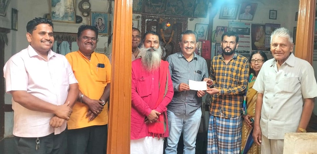 ಎಟಿಎಂ ದರೋಡೆ ಪ್ರಕರಣ: ದರೋಡೆಕೋರರಿಂದ  ಗಾಯಗೊಂಡ ವ್ಯಕ್ತಿಗೆ ₹50 ಸಾವಿರ ನೆರವು

