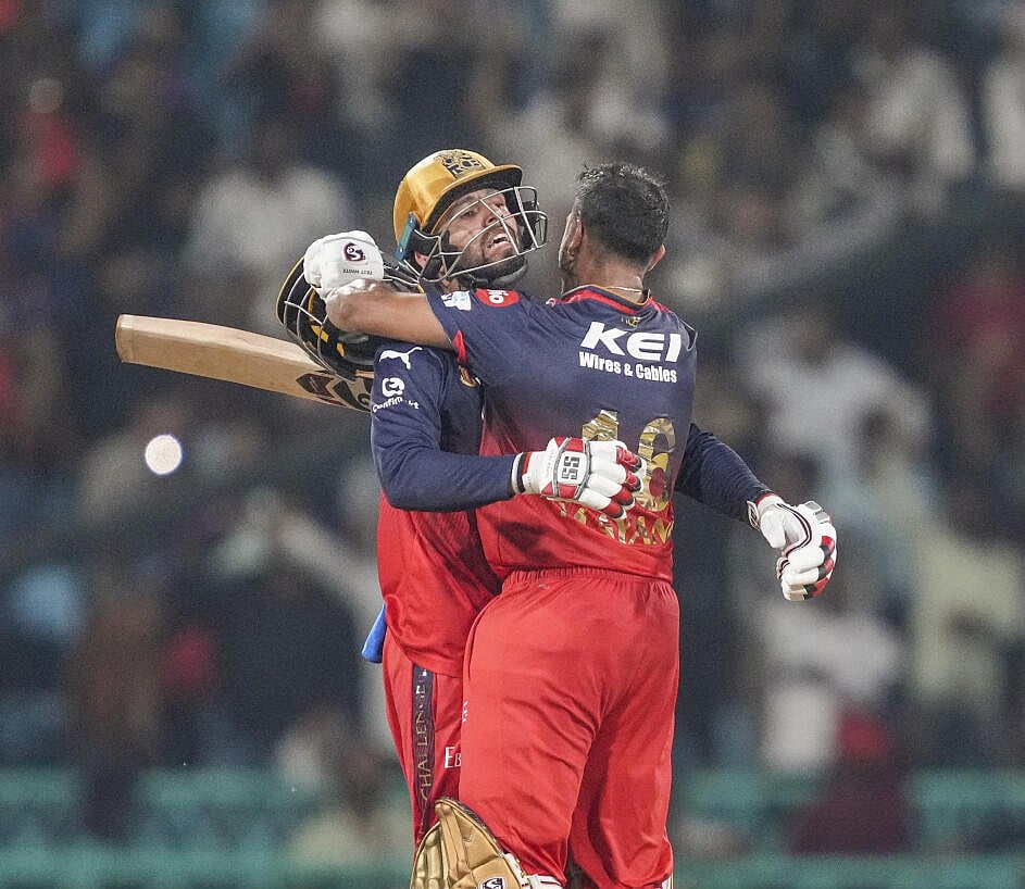 IPL | ಜಿತೇಶ್, ಕೊಹ್ಲಿ ಅಬ್ಬರ; ತವರಿನಾಚೆ ಎಲ್ಲ 7 ಪಂದ್ಯಗಳಲ್ಲಿ ಗೆಲುವಿನ ದಾಖಲೆ