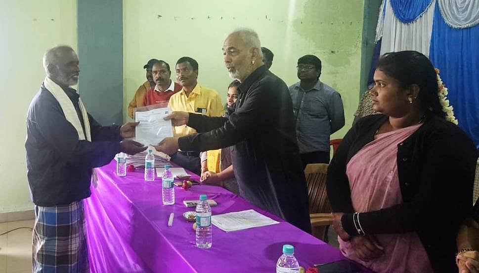 ಪೌತಿ ಖಾತಾ ಆಂದೋಲನಕ್ಕೆ ಶಾಸಕರಿಂದ ಚಾಲನೆ