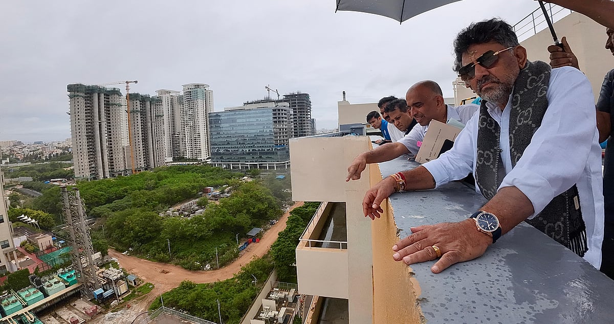 ಬೆಂಗಳೂರು | ರಾಜಕಾಲುವೆಗೆ ಅಡ್ಡಿ: ಕಟ್ಟಡಗಳ ತೆರವಿಗೆ ಡಿಸಿಎಂ ಡಿಕೆಶಿ ಸೂಚನೆ