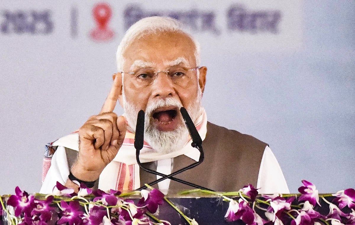 ಸಾಮಾಜಿಕ ನ್ಯಾಯದ ಹೆಸರಿನಲ್ಲಿ ST,SC,OBC ಸಮುದಾಯಗಳಿಗೆ ವಂಚನೆ;RJD ವಿರುದ್ಧ ಮೋದಿ