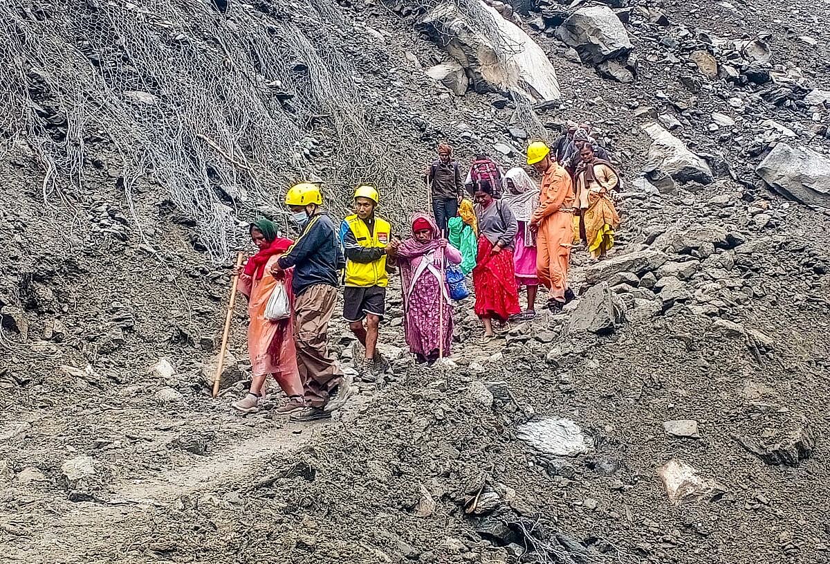 ಕೇದಾರನಾಥ ರಾಷ್ಟ್ರೀಯ ಹೆದ್ದಾರಿಯಲ್ಲಿ ಭೂಕುಸಿತ: ಒಬ್ಬ ಸಾವು, ಐವರಿಗೆ ಗಾಯ