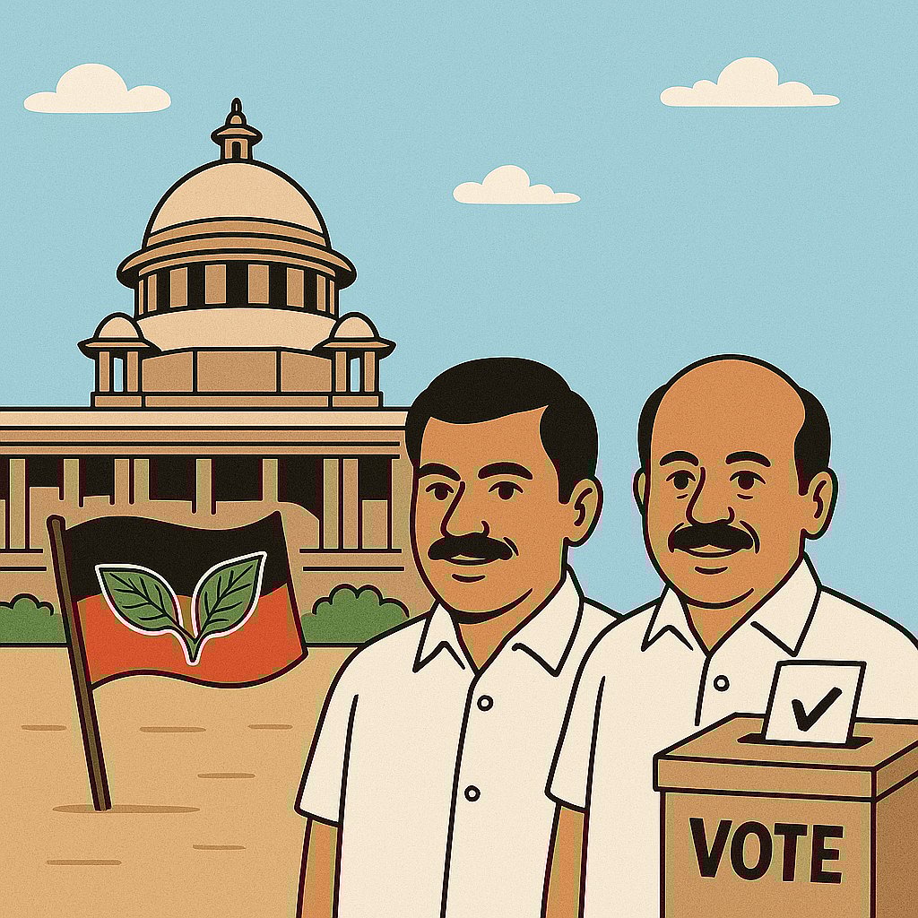 ರಾಜ್ಯಸಭೆ ಚುನಾವಣೆ: ಎರಡು ಸ್ಥಾನಗಳಿಗೆ ಅಭ್ಯರ್ಥಿಗಳನ್ನು ಘೋಷಿಸಿದ AIADMK
