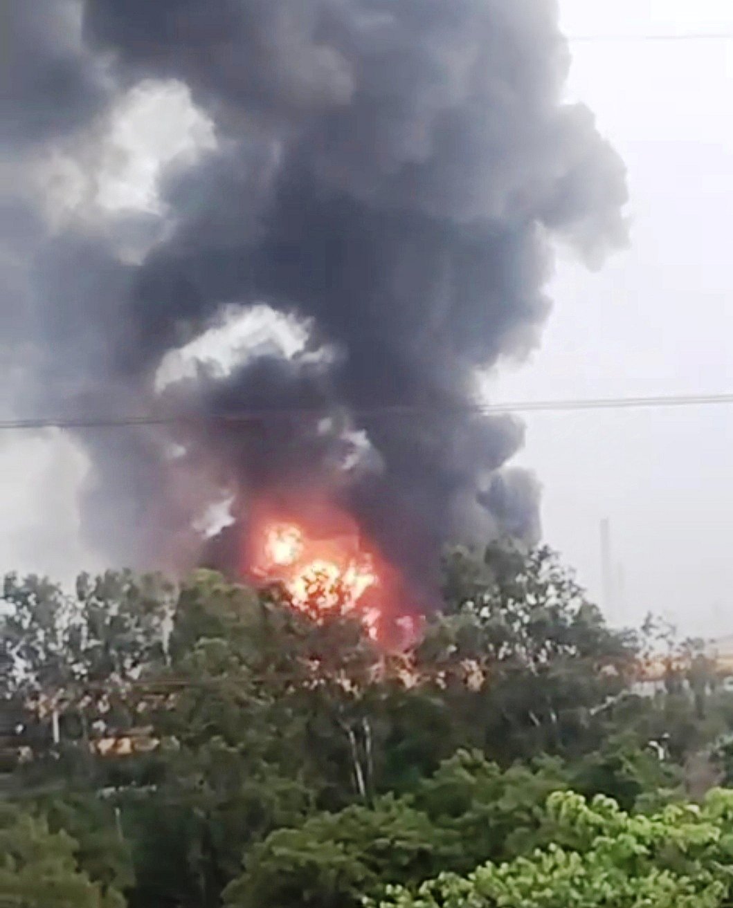 ಸಂಡೂರು: ಜಿಂದಾಲ್ ಕಾರ್ಖಾನೆಯಲ್ಲಿ ಬೆಂಕಿ