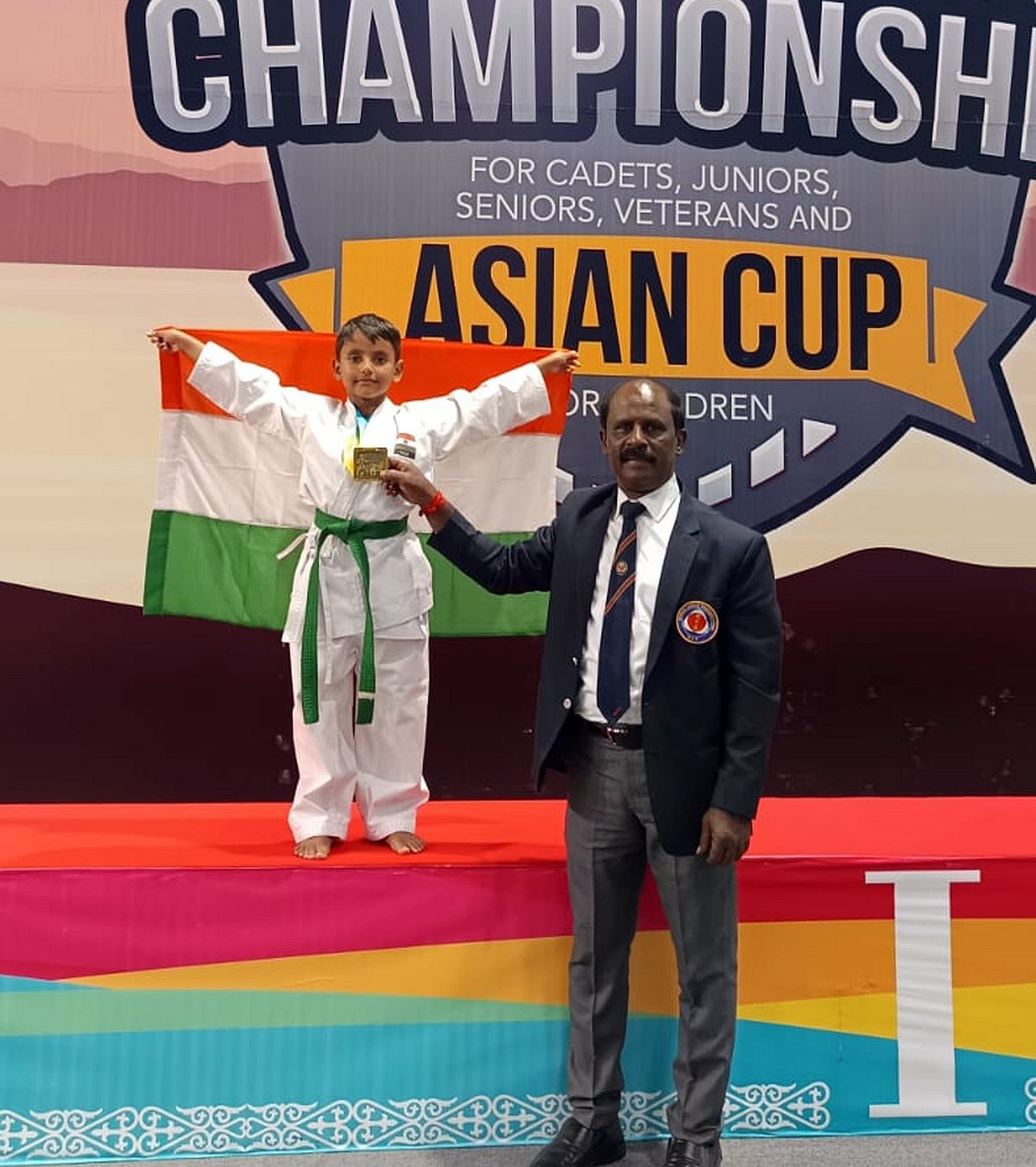 ಕರಾಟೆ: ಏಷ್ಯನ್ ಕರಾಟೆ ಚಾಂಪಿಯನ್ ಶಿಪ್‌ನಲ್ಲಿ ನಿಧಿತ್‌ಗೆ ಚಿನ್ನ