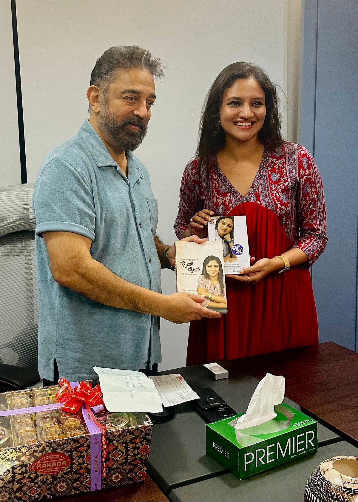 ಕಮಲ್‌ಗೆ ಕನ್ನಡ ಪುಸ್ತಕ; ಇದು ನನ್ನ ಪ್ರತಿಭಟನೆ: ರಂಜನಿ ರಾಘವನ್‌